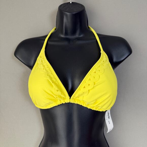 Old Navy sz S bottom XL top‎ yellow bikini set swimsuit NWT - Picture 2 of 9